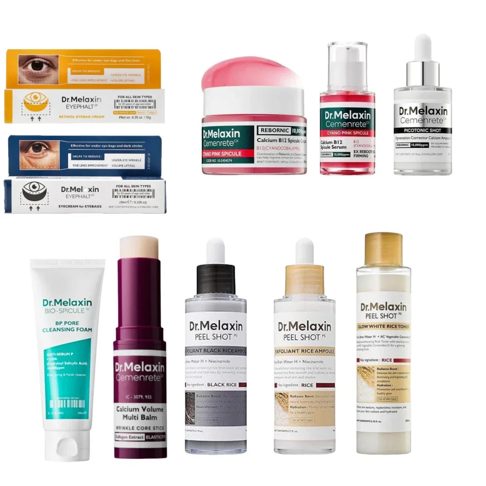 5-Piece Korean Skincare Set — Cleanse, Brighten, Firm & Hydrate for Glass Skin