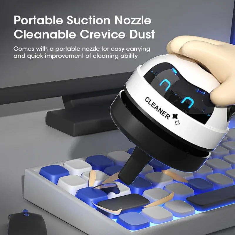 Mini Desk Vacuum Cleaner — Banish Crumbs & Dust in Seconds