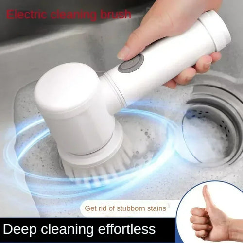 Cordless Electric Spin Scrubber — Deep Clean Every Surface Without the Effort
