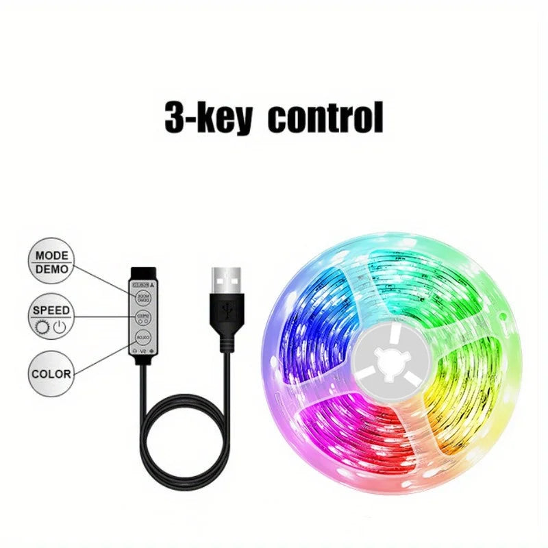 Smart LED Strip Lights — Music Sync Ambience for Any Room