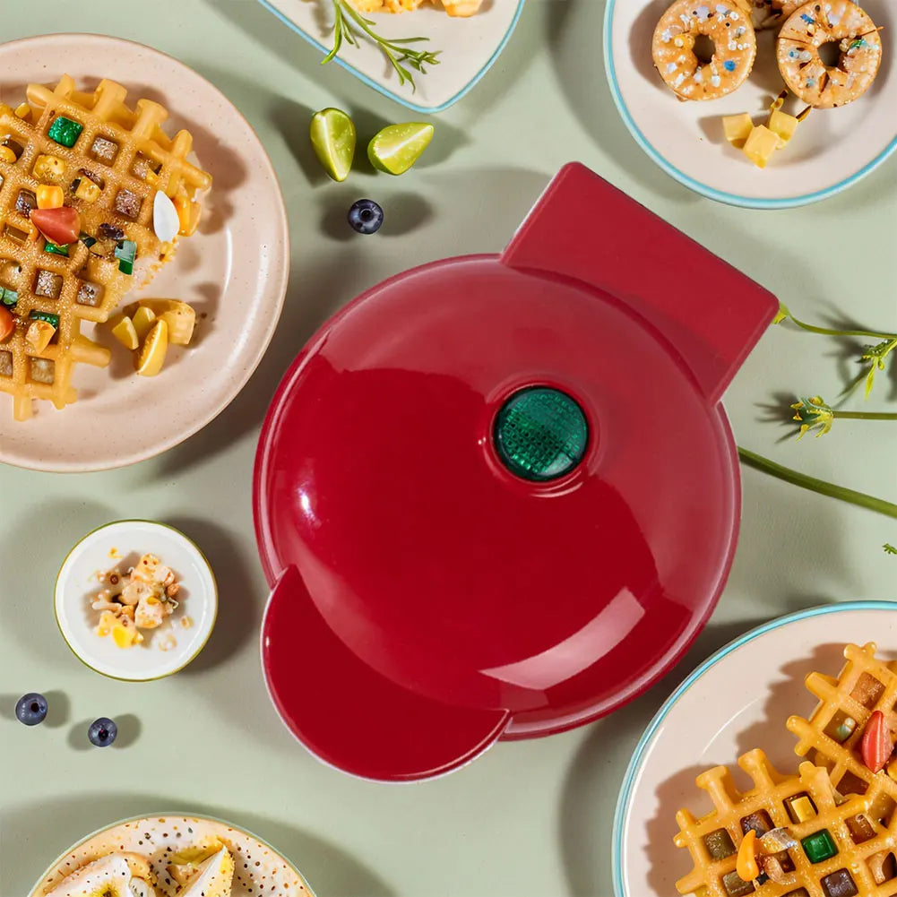Mini Waffle Maker — Crispy Golden Waffles Ready in Minutes