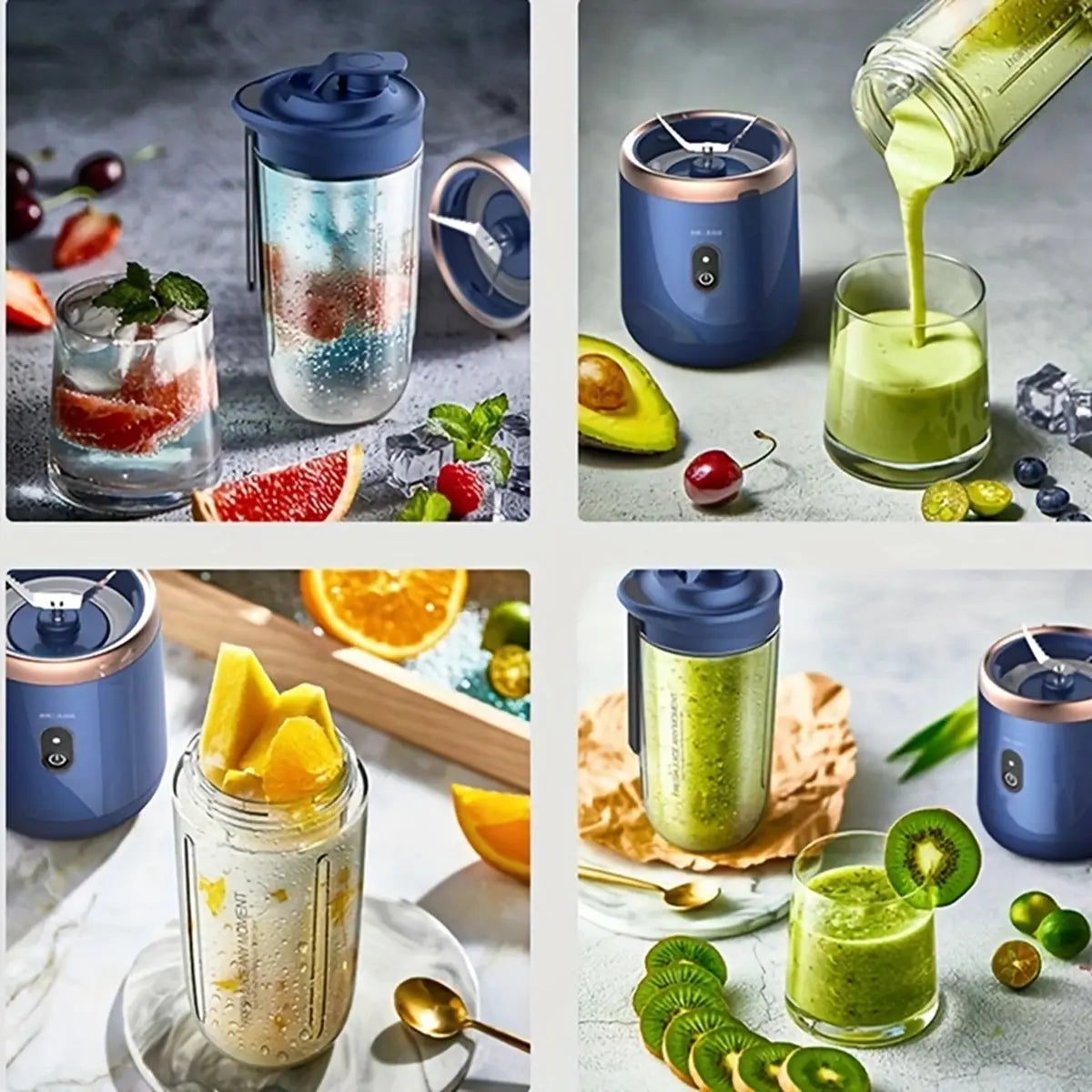 Portable Blender Bottle — Fresh Smoothies Anywhere, Anytime