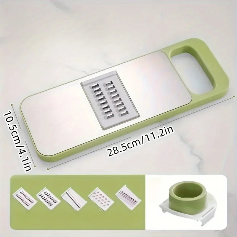 7-Piece Vegetable Slicer & Grater Set — Prep Faster, Cook Smarter