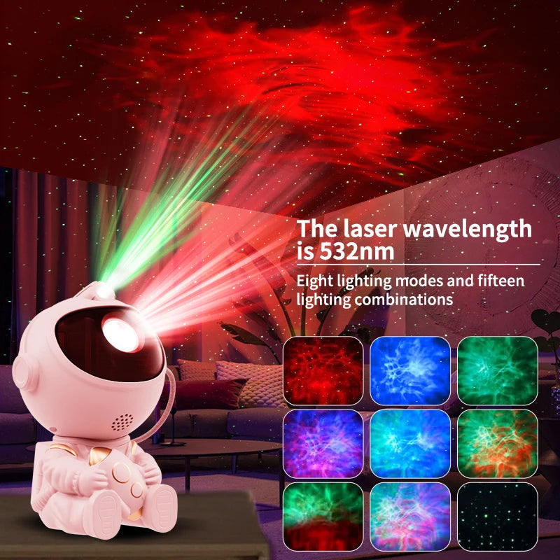 Astronaut Galaxy Projector — Fill Any Room with a Stunning Starry Sky