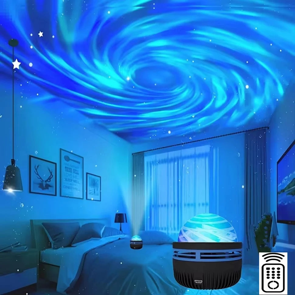 Galaxy Sky Projector — Colourful Cosmos for Bedrooms & Party Nights