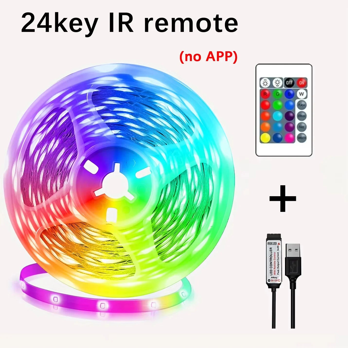 Smart LED Strip Lights — Music Sync Ambience for Any Room