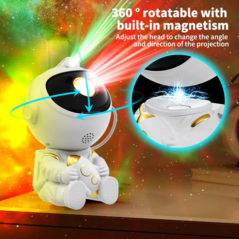 Astronaut Galaxy Projector — Fill Any Room with a Stunning Starry Sky
