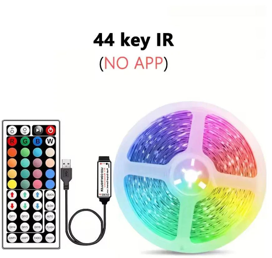 RGB Gaming LED Light Strip — Level Up Your Setup with Music-Sync Lighting