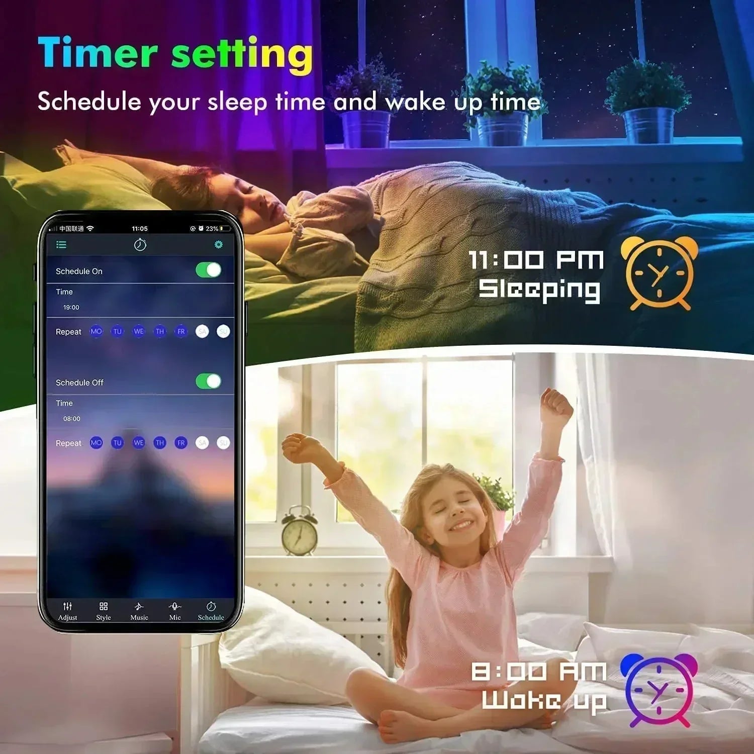 RGB Gaming LED Light Strip — Level Up Your Setup with Music-Sync Lighting