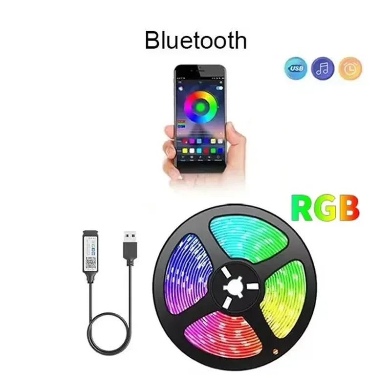 RGB Gaming LED Light Strip — Level Up Your Setup with Music-Sync Lighting
