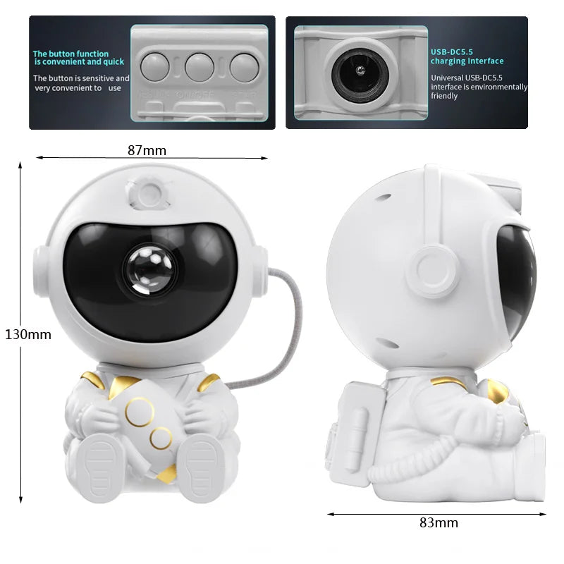 Astronaut Galaxy Projector — Fill Any Room with a Stunning Starry Sky