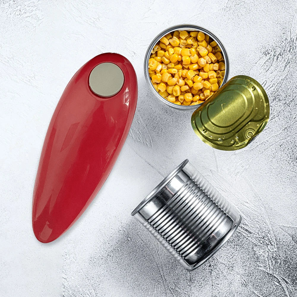 Electric Can Opener — One-Touch Opening, Smooth Edges Every Time