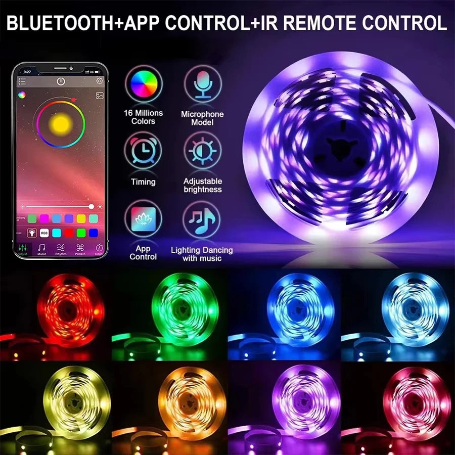 RGB Gaming LED Light Strip — Level Up Your Setup with Music-Sync Lighting