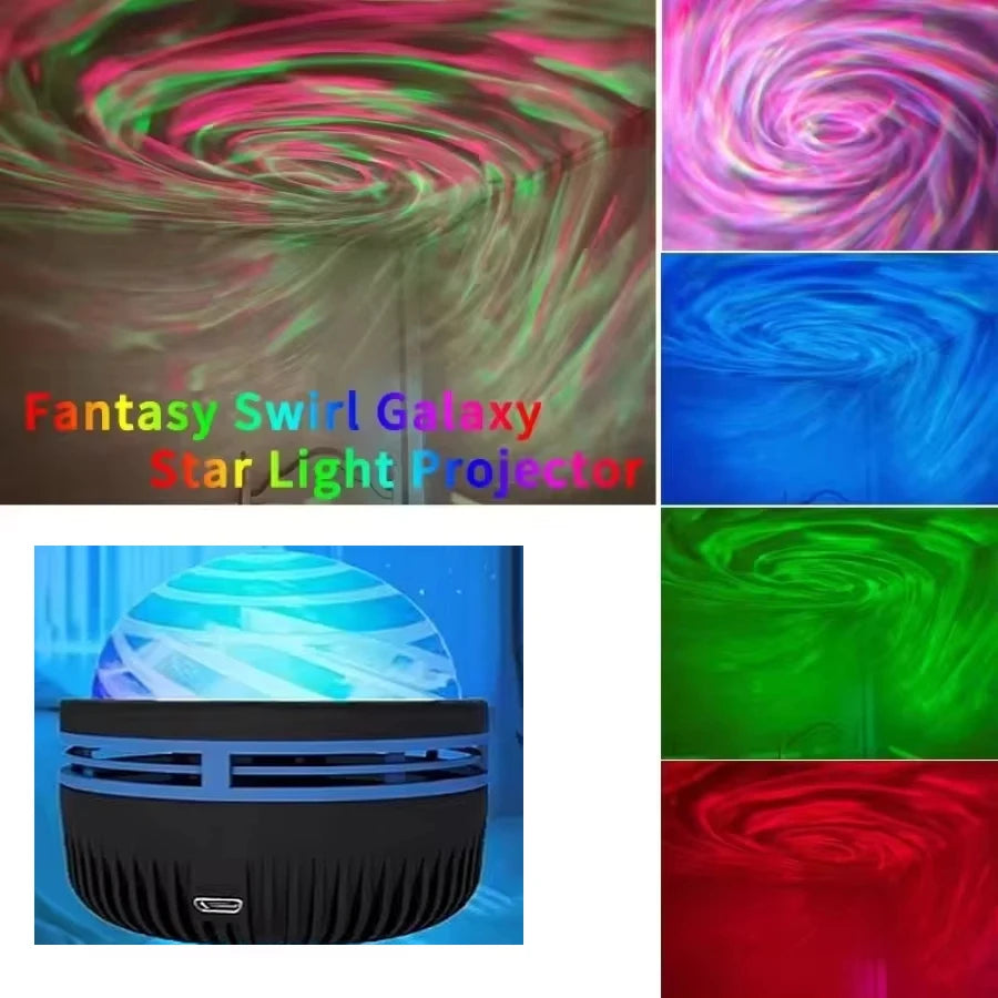 Galaxy Sky Projector — Colourful Cosmos for Bedrooms & Party Nights