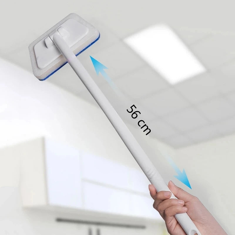 Long-Handle Bathroom Cleaning Brush — Scrub Every Corner Without Bending