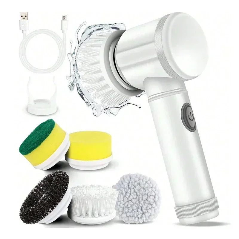 Cordless Electric Spin Scrubber — Deep Clean Every Surface Without the Effort