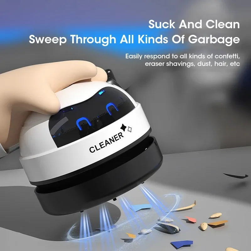 Mini Desk Vacuum Cleaner — Banish Crumbs & Dust in Seconds