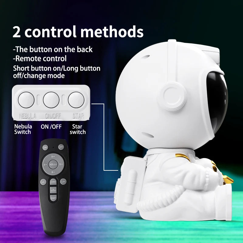 Astronaut Galaxy Projector — Fill Any Room with a Stunning Starry Sky
