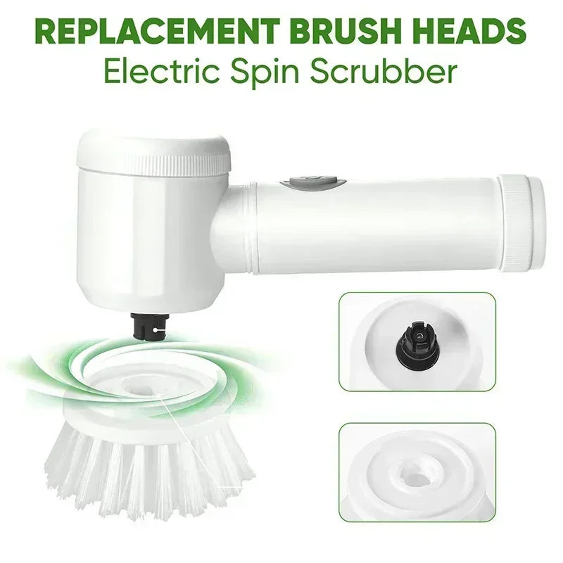 Cordless Electric Spin Scrubber — Deep Clean Every Surface Without the Effort