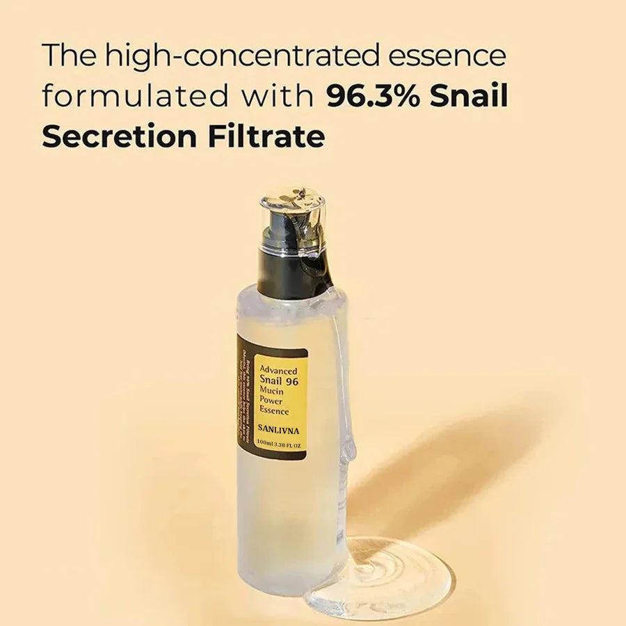 Korean Snail Mucin Serum — Hydrate, Fade Scars & Repair Your Skin Barrier Overnight