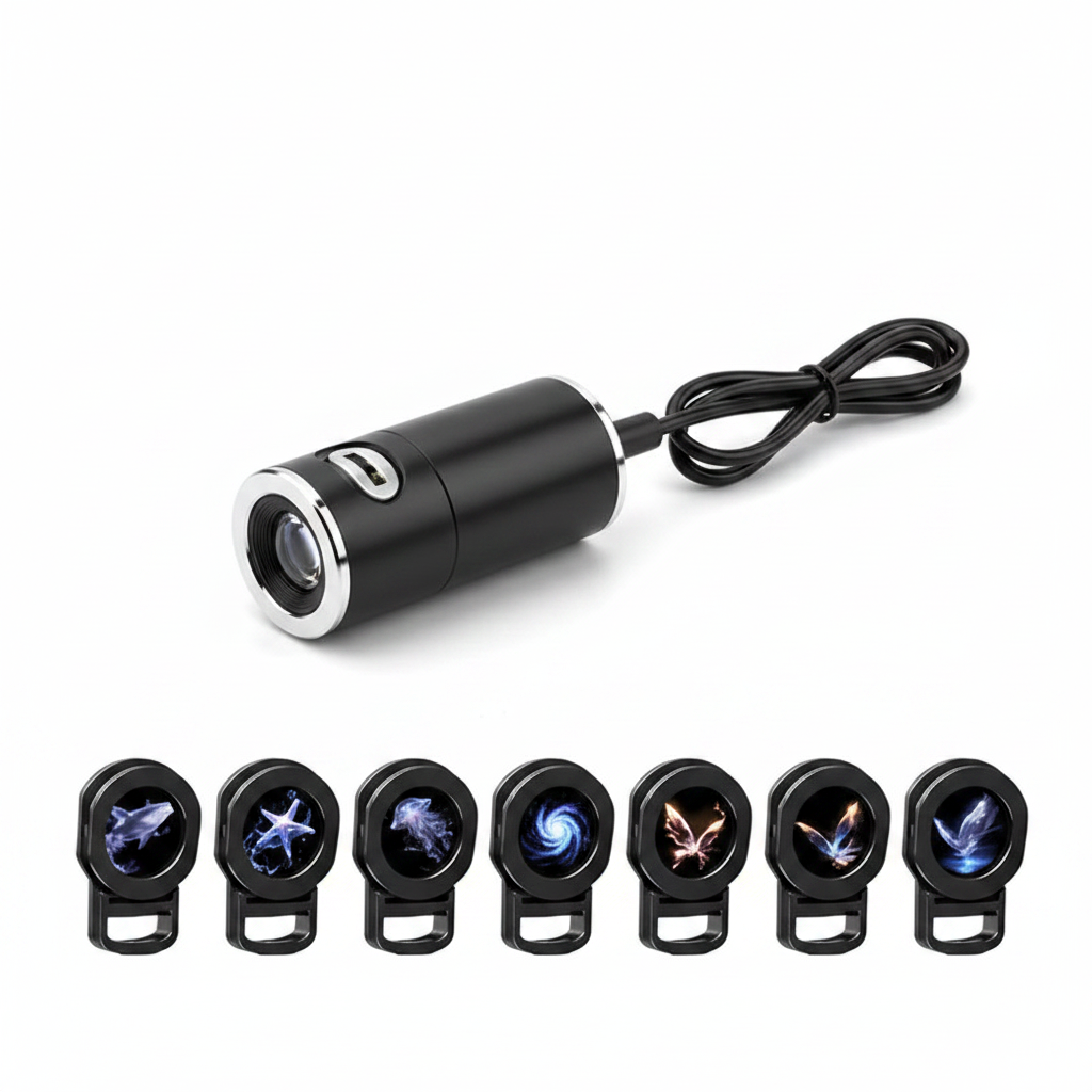 LED USB Ocean Projector on white background
