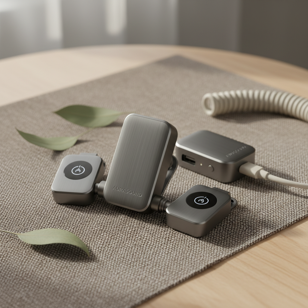 3-in-1 Wireless Microphone — editorial product photo